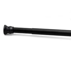 Vonios karnizas RIDDER WIEN 55111, 700–1150×25 mm, juodas
