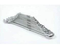 VOREL KLUCZE PŁASKO - OCZKOW KOMPLET 15szt (6-32mm) 51640