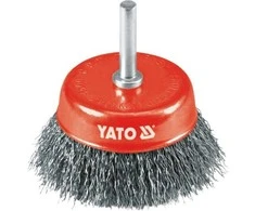 YATO BET ŠEPEČETIS 75mm, SU BOTELE, GORUOTAS VILAS - INOX 4751