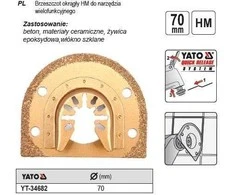YATO BRZESZCZOT OKRĄGŁY DO NARZĘDZIA WIELOFUNKCYJNEGO HM