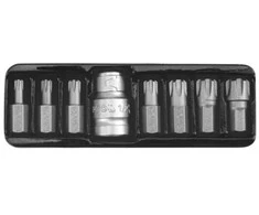 YATO KOŃCÓWKI RIBE 8elem. M5-M14 + ADAPTER 0418