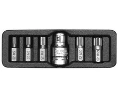 Toya Sa Poland YATO KOŃCÓWKI SPLINE 6elem. M5 - M12 + ADAPTER 0414