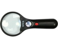 YATO LUPA DWIE SOCZEWKI 3x/45x PODŚWIETLENIE LED