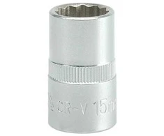 YATO NASADKA DWUNASTOKĄTNA 1/2" KRÓTKA 15mm