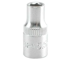 YATO NASADKA SZEŚCIOKĄTNA 1/4" KRÓTKA 5,5mm