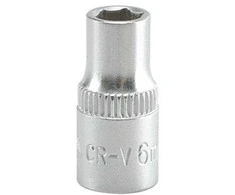 YATO NASADKA SZEŚCIOKĄTNA 1/4" KRÓTKA 6mm