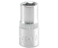YATO šešiakampė galvutė 1/4" trumpa 7 mm