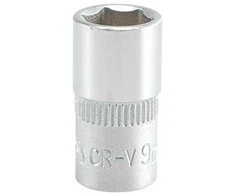 YATO šešiakampė galvutė 1/4" trumpa 9 mm