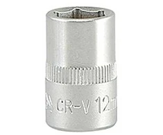 YATO šešiakampė galvutė 3/8" trumpa 12mm