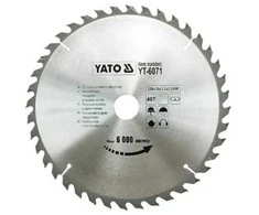 YATO WIDI diskinis pjūklas 250 x 30 mm 40 dantukų 6071