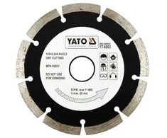 YATO TARCZA DIAMENTOWA SEGMENTOWA 125 x 22,2mm 6003