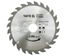 YATO WIDI diskinis pjūklas 184x30 mm 24 dantu 6060