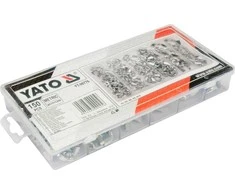 Toya Sa Poland YATO drugelio formos veržlių rinkinys, metrinis, 150 vnt., mišinys