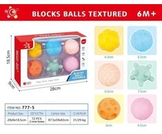 None Žaislas Blocks Balls Textured MX0401010