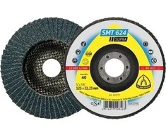 Žiedlapinis šlifavimo diskas Klingspor 180 x 22.23 mm 60