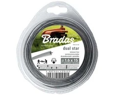 Bradas ŻYŁKA TNĄCA RIPPER DUAL 2.7*15m/GWIAZDKA /BL.