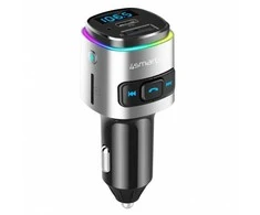 4Smarts Bluetooth FM Transmitter Media&amp;Assist 2 with Multimedia-In, Hands-free Function, Car Charger