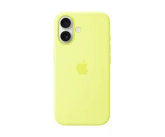 Apple iPhone 17 Silikoninis dėklas with MagSafe - Neon Geltona