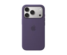 Apple iPhone 17 Pro Silikoninis dėklas with MagSafe – Violetinė Fog