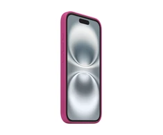 Apple iPhone 16 Silikoninis dėklas with MagSafe - Fuchsia