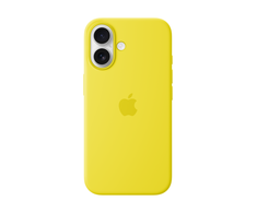 Apple iPhone 16 Silikoninis dėklas with MagSafe - Star Fruit