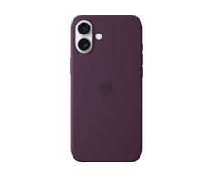 Apple iPhone 16 Plus Silikoninis dėklas with MagSafe - Plum