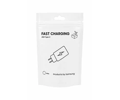 By Samsung Travel adapter (TA800) (w/o cable), Baltas