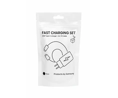 By Samsung Travel adapter (TA800) (with Type-C to Type-C cable), Juodas