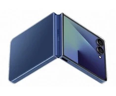 AF766CTEGWW skaidrus dėklas „Samsung Galaxy Flip7“, permatomas