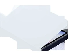 BX810PLE išmanusis knygos viršelis Samsung Galaxy S10+/Tab S9+/S9FE+, Mėlyna