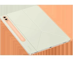 BX810POE išmanusis knygos viršelis Samsung Galaxy S10+/Tab S9+/S9FE+, Oranžinis