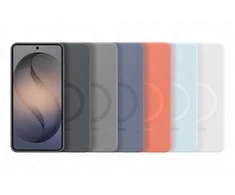 ES942CJ silikoninis magnetinis dėklas „Samsung Galaxy S26“, pilkas