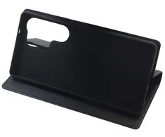 Dėklas Just Must JM STAND FLIP CASE for Galaxy S25 Ultra Juodas