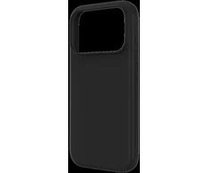 Dėklas JUST MUST REGULAR DEFENSE SILICONE with MAGSAFE for iPhone 17 Pro Juodas