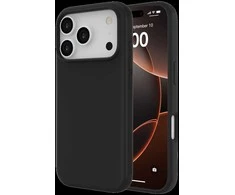 Dėklas JUST MUST REGULAR DEFENSE SILICONE with MAGSAFE for iPhone 17 Pro Juodas