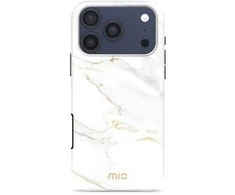 Dėklas MIO Baltas Marble Magsafe Compatible for iPhone 17 Pro Max