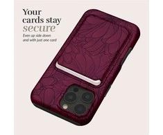 Dėklas MIO Berry Blooms Magsafe Case Compatible Card Holder