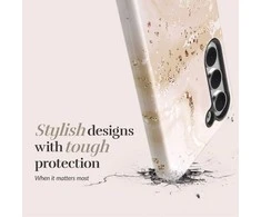 Dėklas MIO Gold Marble Magsafe Compatible for Samsung S24 FE 5G