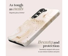 MIO Gold Marble Magsafe Compatible for Samsung A55 5G