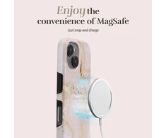 Dėklas MIO Gold Marble Magsafe Compatible for iPhone 17 Pro Max