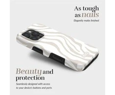 Dėklas MIO Sandy Zebra Magsafe Case Compatible for iPhone 16