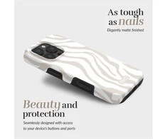 Dėklas MIO Sandy Zebra Magsafe Case Compatible for iPhone 15 Pro