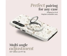 Dėklas MIO Soft Terrazzo Magsafe Case Compatible Ring Holder