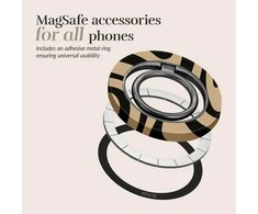Dėklas MIO Swirl Magsafe Case Compatible Ring Holder