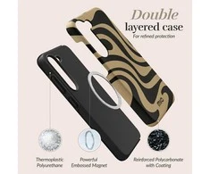 Dėklas MIO Swirl Magsafe Compatible for Samsung S25 Ultra 5G