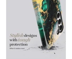 Dėklas MIO Žalias Marble Magsafe Compatible for Samsung S25 Ultra 5G