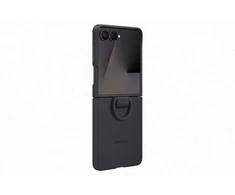 Dėklas PF766TBEGWW Ring Case (Silicone) Samsung Galaxy Flip7, Juodas