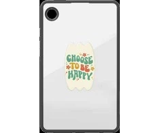 Samsung FPX115AMBGW Tab A9 Hybrid Edge Cover with Finger Tok Transparent, Žalias