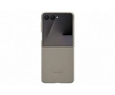 VF766PJEGWW „Kindsuit“ dėklas „Samsung Galaxy Flip7“, pilkai rudas