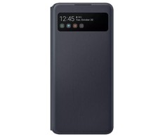 Dėklas EA426PBE Smart S View dangtelis, skirtas Samsung Galaxy A42 (5G) (Juodas)